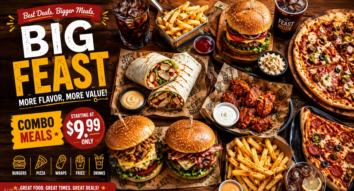 Bel Mizen special deals and combo meals feast