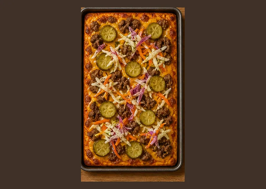 Ham Burger Pizza