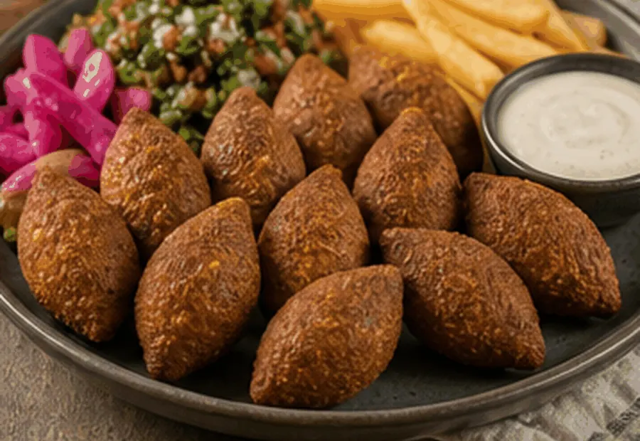 Kebbeh platter
