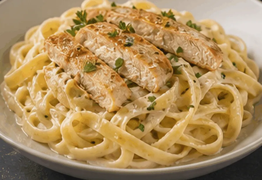Pasta Chicken Alfredo